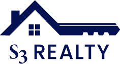 Logo featuring a house roof and window with 'Realty' text.