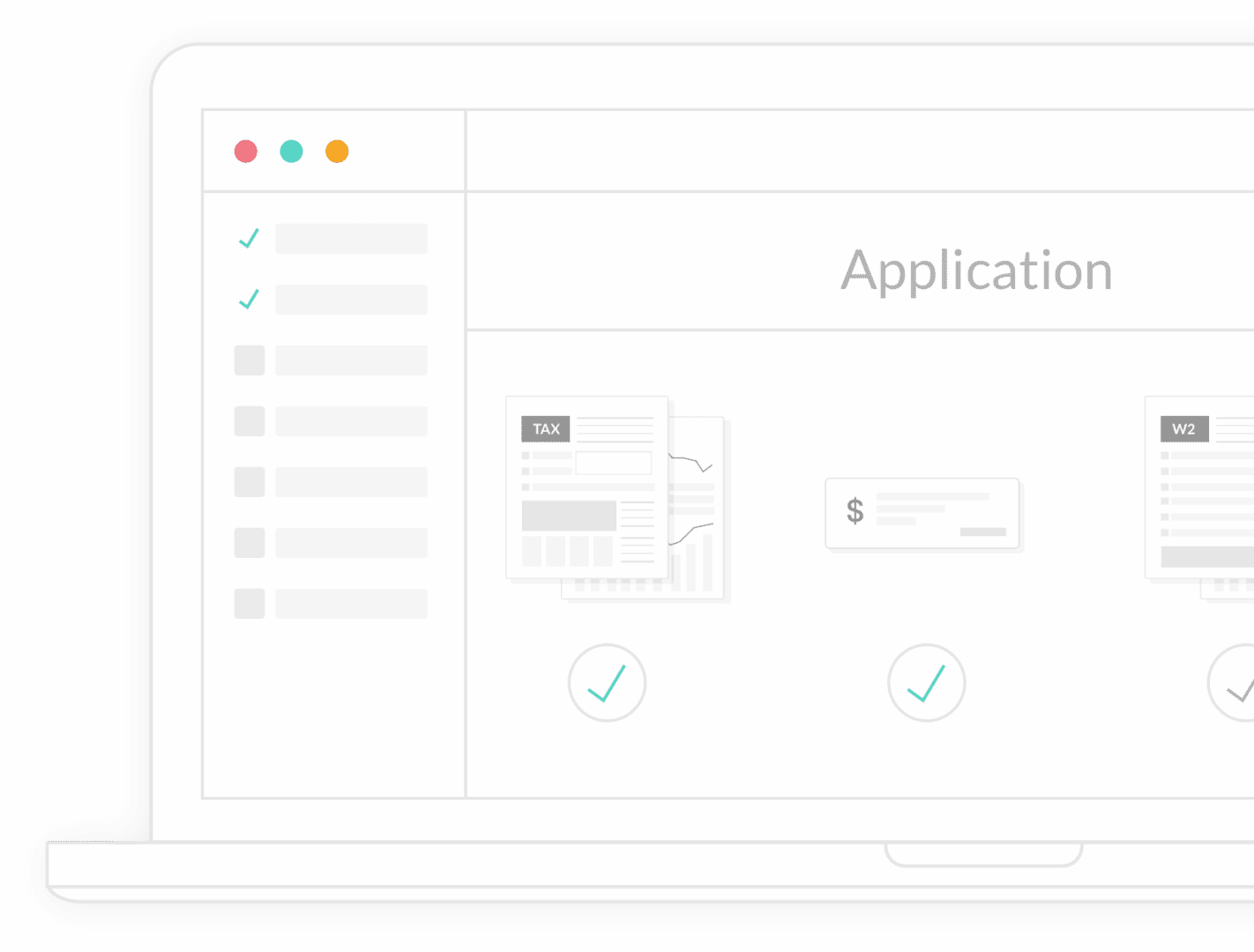 Laptop screen displaying application interface.